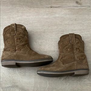 Zara Kids Brown Suede Boots SOLD